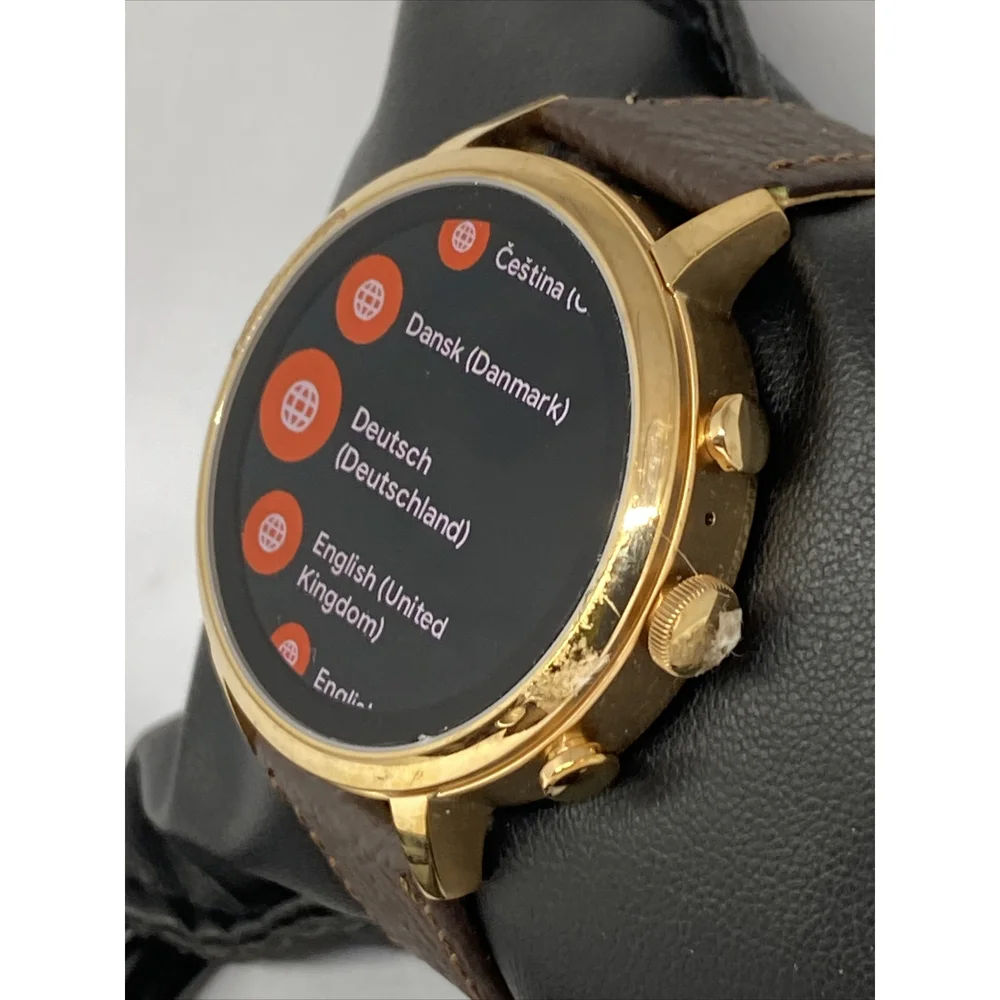 Fossil Gen 4 Authentic Digital Dial Smart Watch Custom Band FTW6018 CR183